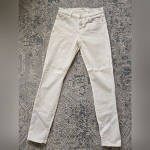 White 7 For All Mankind jeans